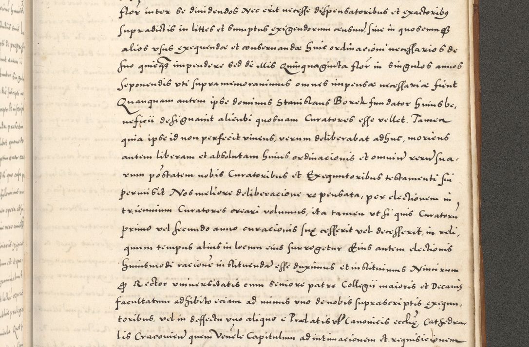 Zdjęcie nr 1204 dla obiektu archiwalnego: Acta actorum, sententiarum tam diffinitivarum quam interloquutoriarum, decretorum, obligationum, quietationum et constitutionum procuratorum coram reverendo domino Andrea Przeczlauski scholastico vicarioque in spiritualibus generali Cracoviensi, ad annum Domini millesimum quingentesimum sexagesimum primum, cuius inditio quarta, pontidicatus Pii quarti, annus secundus, poeliciter sequuntur