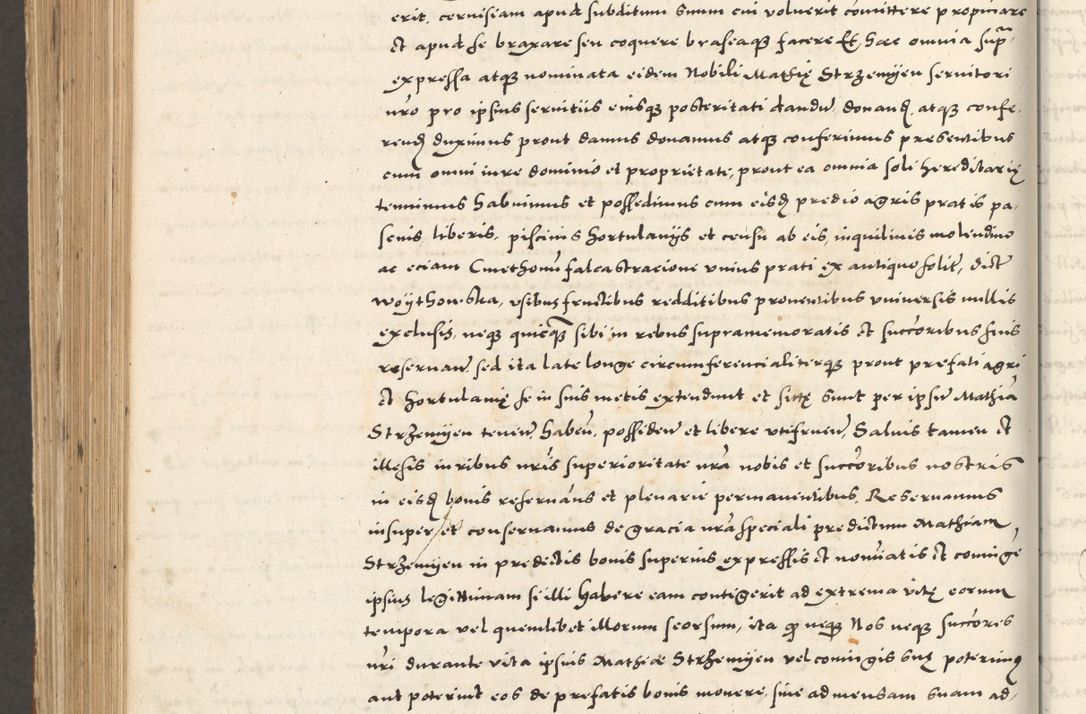 Zdjęcie nr 1183 dla obiektu archiwalnego: Acta actorum, sententiarum tam diffinitivarum quam interloquutoriarum, decretorum, obligationum, quietationum et constitutionum procuratorum coram reverendo domino Andrea Przeczlauski scholastico vicarioque in spiritualibus generali Cracoviensi, ad annum Domini millesimum quingentesimum sexagesimum primum, cuius inditio quarta, pontidicatus Pii quarti, annus secundus, poeliciter sequuntur