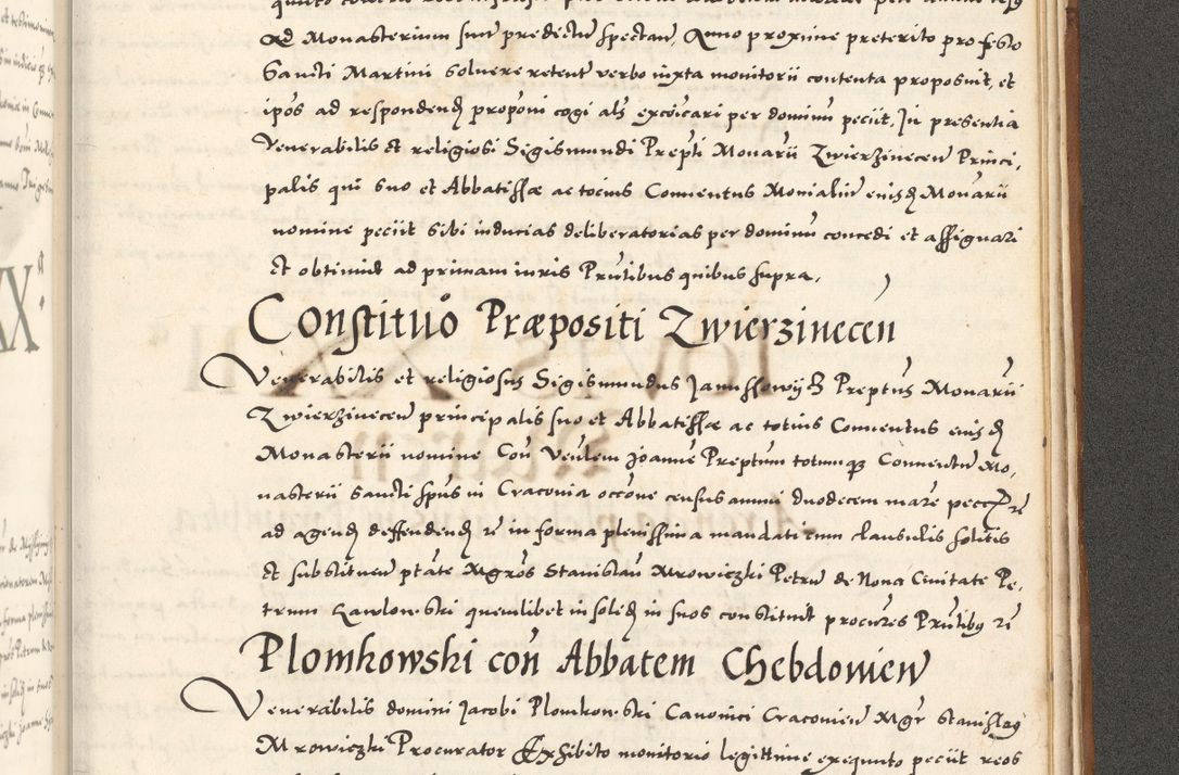 Zdjęcie nr 1174 dla obiektu archiwalnego: Acta actorum, sententiarum tam diffinitivarum quam interloquutoriarum, decretorum, obligationum, quietationum et constitutionum procuratorum coram reverendo domino Andrea Przeczlauski scholastico vicarioque in spiritualibus generali Cracoviensi, ad annum Domini millesimum quingentesimum sexagesimum primum, cuius inditio quarta, pontidicatus Pii quarti, annus secundus, poeliciter sequuntur