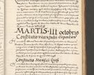 Zdjęcie nr 1122 dla obiektu archiwalnego: Acta actorum, sententiarum tam diffinitivarum quam interloquutoriarum, decretorum, obligationum, quietationum et constitutionum procuratorum coram reverendo domino Andrea Przeczlauski scholastico vicarioque in spiritualibus generali Cracoviensi, ad annum Domini millesimum quingentesimum sexagesimum primum, cuius inditio quarta, pontidicatus Pii quarti, annus secundus, poeliciter sequuntur