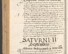 Zdjęcie nr 1111 dla obiektu archiwalnego: Acta actorum, sententiarum tam diffinitivarum quam interloquutoriarum, decretorum, obligationum, quietationum et constitutionum procuratorum coram reverendo domino Andrea Przeczlauski scholastico vicarioque in spiritualibus generali Cracoviensi, ad annum Domini millesimum quingentesimum sexagesimum primum, cuius inditio quarta, pontidicatus Pii quarti, annus secundus, poeliciter sequuntur