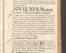 Zdjęcie nr 1042 dla obiektu archiwalnego: Acta actorum, sententiarum tam diffinitivarum quam interloquutoriarum, decretorum, obligationum, quietationum et constitutionum procuratorum coram reverendo domino Andrea Przeczlauski scholastico vicarioque in spiritualibus generali Cracoviensi, ad annum Domini millesimum quingentesimum sexagesimum primum, cuius inditio quarta, pontidicatus Pii quarti, annus secundus, poeliciter sequuntur