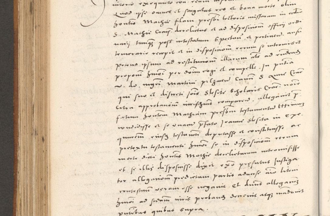 Zdjęcie nr 1029 dla obiektu archiwalnego: Acta actorum, sententiarum tam diffinitivarum quam interloquutoriarum, decretorum, obligationum, quietationum et constitutionum procuratorum coram reverendo domino Andrea Przeczlauski scholastico vicarioque in spiritualibus generali Cracoviensi, ad annum Domini millesimum quingentesimum sexagesimum primum, cuius inditio quarta, pontidicatus Pii quarti, annus secundus, poeliciter sequuntur