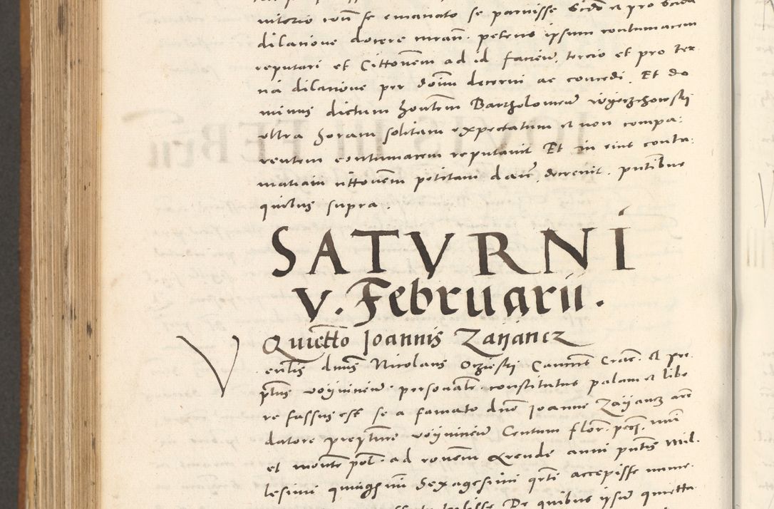 Zdjęcie nr 1021 dla obiektu archiwalnego: Acta actorum, sententiarum tam diffinitivarum quam interloquutoriarum, decretorum, obligationum, quietationum et constitutionum procuratorum coram reverendo domino Andrea Przeczlauski scholastico vicarioque in spiritualibus generali Cracoviensi, ad annum Domini millesimum quingentesimum sexagesimum primum, cuius inditio quarta, pontidicatus Pii quarti, annus secundus, poeliciter sequuntur