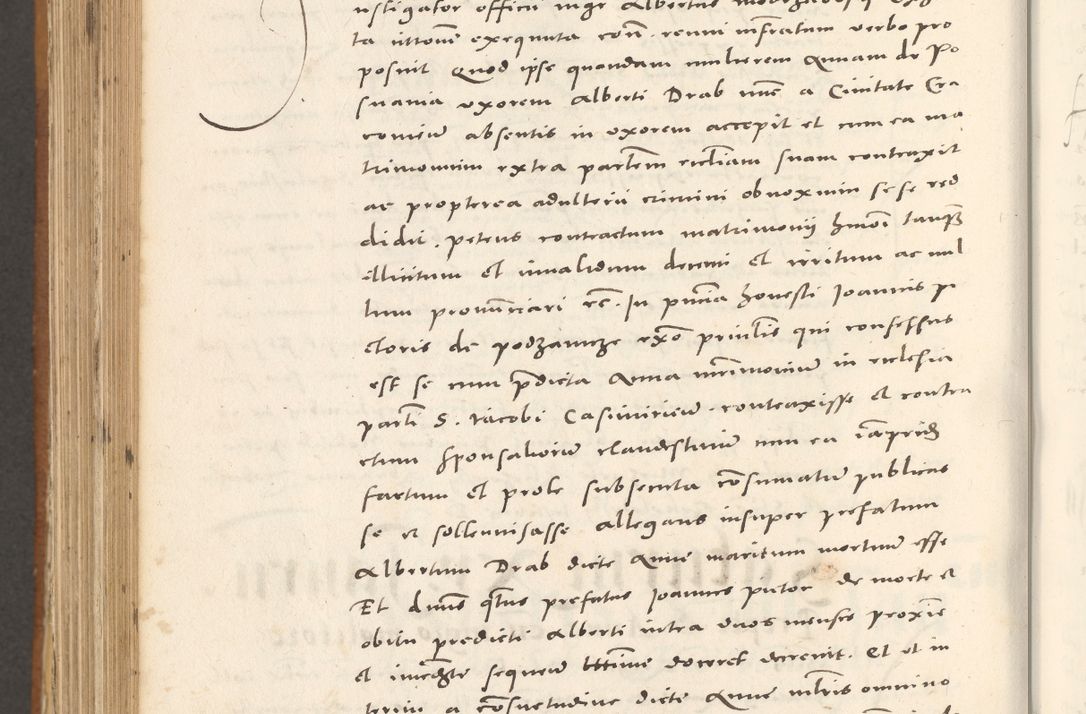 Zdjęcie nr 1013 dla obiektu archiwalnego: Acta actorum, sententiarum tam diffinitivarum quam interloquutoriarum, decretorum, obligationum, quietationum et constitutionum procuratorum coram reverendo domino Andrea Przeczlauski scholastico vicarioque in spiritualibus generali Cracoviensi, ad annum Domini millesimum quingentesimum sexagesimum primum, cuius inditio quarta, pontidicatus Pii quarti, annus secundus, poeliciter sequuntur
