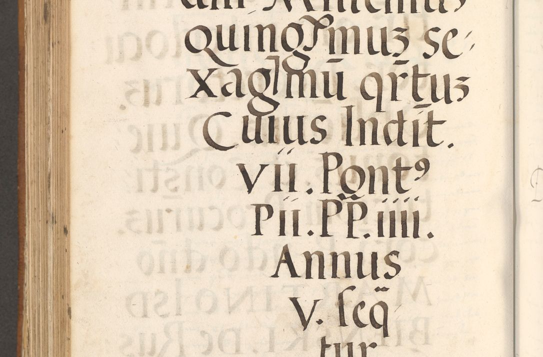 Zdjęcie nr 1005 dla obiektu archiwalnego: Acta actorum, sententiarum tam diffinitivarum quam interloquutoriarum, decretorum, obligationum, quietationum et constitutionum procuratorum coram reverendo domino Andrea Przeczlauski scholastico vicarioque in spiritualibus generali Cracoviensi, ad annum Domini millesimum quingentesimum sexagesimum primum, cuius inditio quarta, pontidicatus Pii quarti, annus secundus, poeliciter sequuntur