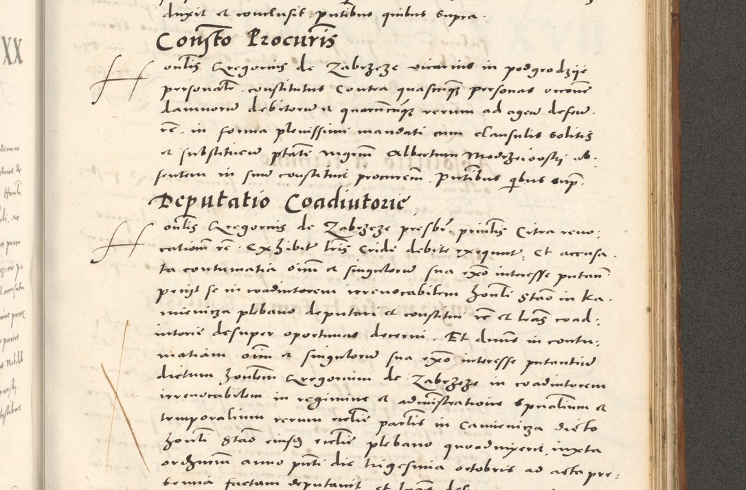 Zdjęcie nr 992 dla obiektu archiwalnego: Acta actorum, sententiarum tam diffinitivarum quam interloquutoriarum, decretorum, obligationum, quietationum et constitutionum procuratorum coram reverendo domino Andrea Przeczlauski scholastico vicarioque in spiritualibus generali Cracoviensi, ad annum Domini millesimum quingentesimum sexagesimum primum, cuius inditio quarta, pontidicatus Pii quarti, annus secundus, poeliciter sequuntur