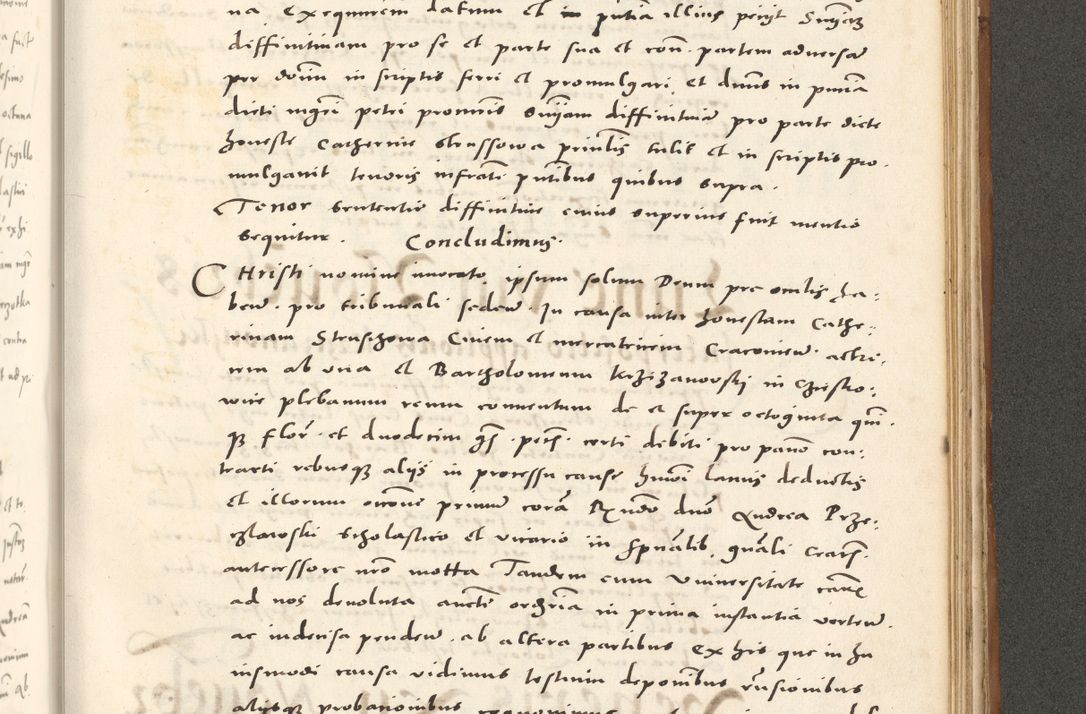 Zdjęcie nr 982 dla obiektu archiwalnego: Acta actorum, sententiarum tam diffinitivarum quam interloquutoriarum, decretorum, obligationum, quietationum et constitutionum procuratorum coram reverendo domino Andrea Przeczlauski scholastico vicarioque in spiritualibus generali Cracoviensi, ad annum Domini millesimum quingentesimum sexagesimum primum, cuius inditio quarta, pontidicatus Pii quarti, annus secundus, poeliciter sequuntur