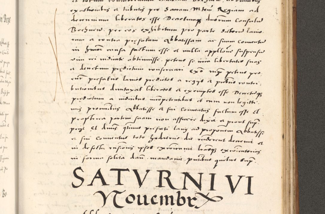 Zdjęcie nr 976 dla obiektu archiwalnego: Acta actorum, sententiarum tam diffinitivarum quam interloquutoriarum, decretorum, obligationum, quietationum et constitutionum procuratorum coram reverendo domino Andrea Przeczlauski scholastico vicarioque in spiritualibus generali Cracoviensi, ad annum Domini millesimum quingentesimum sexagesimum primum, cuius inditio quarta, pontidicatus Pii quarti, annus secundus, poeliciter sequuntur