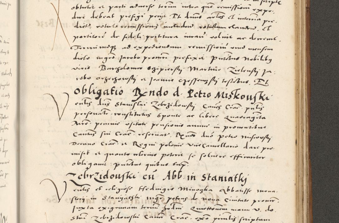 Zdjęcie nr 974 dla obiektu archiwalnego: Acta actorum, sententiarum tam diffinitivarum quam interloquutoriarum, decretorum, obligationum, quietationum et constitutionum procuratorum coram reverendo domino Andrea Przeczlauski scholastico vicarioque in spiritualibus generali Cracoviensi, ad annum Domini millesimum quingentesimum sexagesimum primum, cuius inditio quarta, pontidicatus Pii quarti, annus secundus, poeliciter sequuntur