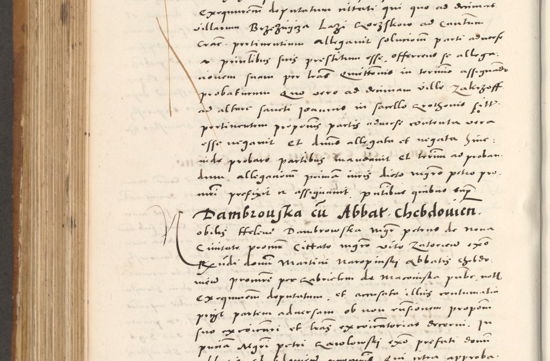 Zdjęcie nr 971 dla obiektu archiwalnego: Acta actorum, sententiarum tam diffinitivarum quam interloquutoriarum, decretorum, obligationum, quietationum et constitutionum procuratorum coram reverendo domino Andrea Przeczlauski scholastico vicarioque in spiritualibus generali Cracoviensi, ad annum Domini millesimum quingentesimum sexagesimum primum, cuius inditio quarta, pontidicatus Pii quarti, annus secundus, poeliciter sequuntur