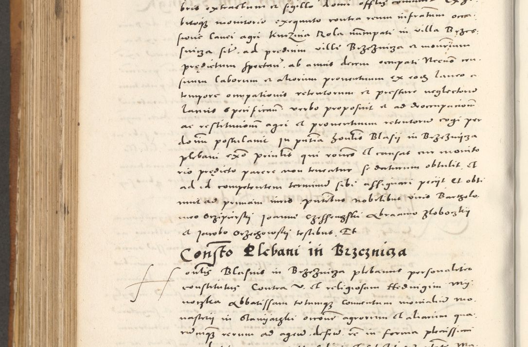 Zdjęcie nr 969 dla obiektu archiwalnego: Acta actorum, sententiarum tam diffinitivarum quam interloquutoriarum, decretorum, obligationum, quietationum et constitutionum procuratorum coram reverendo domino Andrea Przeczlauski scholastico vicarioque in spiritualibus generali Cracoviensi, ad annum Domini millesimum quingentesimum sexagesimum primum, cuius inditio quarta, pontidicatus Pii quarti, annus secundus, poeliciter sequuntur