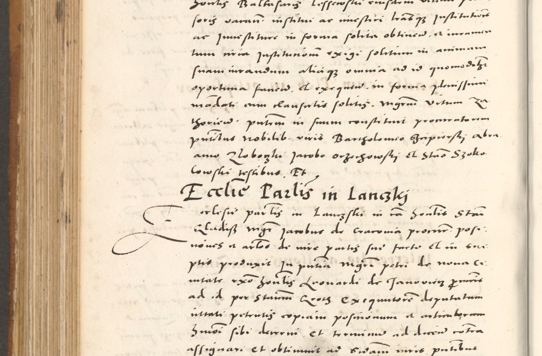 Zdjęcie nr 967 dla obiektu archiwalnego: Acta actorum, sententiarum tam diffinitivarum quam interloquutoriarum, decretorum, obligationum, quietationum et constitutionum procuratorum coram reverendo domino Andrea Przeczlauski scholastico vicarioque in spiritualibus generali Cracoviensi, ad annum Domini millesimum quingentesimum sexagesimum primum, cuius inditio quarta, pontidicatus Pii quarti, annus secundus, poeliciter sequuntur