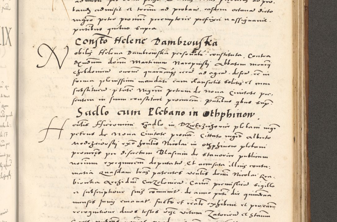 Zdjęcie nr 962 dla obiektu archiwalnego: Acta actorum, sententiarum tam diffinitivarum quam interloquutoriarum, decretorum, obligationum, quietationum et constitutionum procuratorum coram reverendo domino Andrea Przeczlauski scholastico vicarioque in spiritualibus generali Cracoviensi, ad annum Domini millesimum quingentesimum sexagesimum primum, cuius inditio quarta, pontidicatus Pii quarti, annus secundus, poeliciter sequuntur
