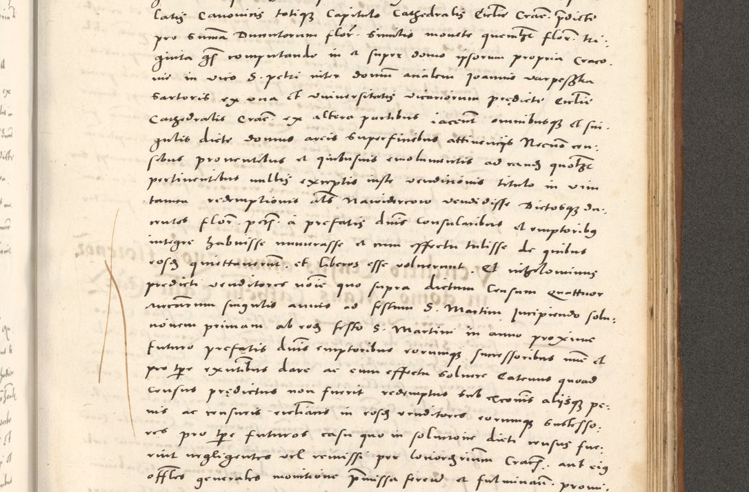 Zdjęcie nr 956 dla obiektu archiwalnego: Acta actorum, sententiarum tam diffinitivarum quam interloquutoriarum, decretorum, obligationum, quietationum et constitutionum procuratorum coram reverendo domino Andrea Przeczlauski scholastico vicarioque in spiritualibus generali Cracoviensi, ad annum Domini millesimum quingentesimum sexagesimum primum, cuius inditio quarta, pontidicatus Pii quarti, annus secundus, poeliciter sequuntur