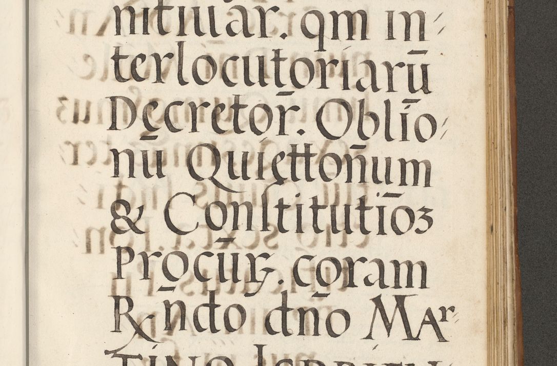 Zdjęcie nr 938 dla obiektu archiwalnego: Acta actorum, sententiarum tam diffinitivarum quam interloquutoriarum, decretorum, obligationum, quietationum et constitutionum procuratorum coram reverendo domino Andrea Przeczlauski scholastico vicarioque in spiritualibus generali Cracoviensi, ad annum Domini millesimum quingentesimum sexagesimum primum, cuius inditio quarta, pontidicatus Pii quarti, annus secundus, poeliciter sequuntur