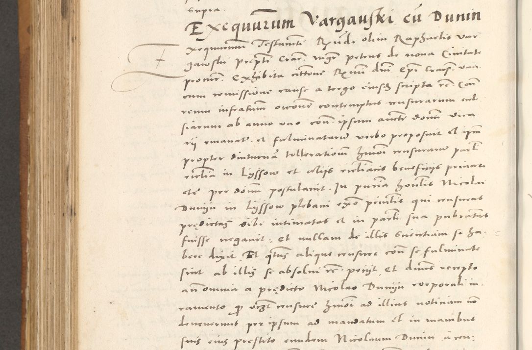 Zdjęcie nr 935 dla obiektu archiwalnego: Acta actorum, sententiarum tam diffinitivarum quam interloquutoriarum, decretorum, obligationum, quietationum et constitutionum procuratorum coram reverendo domino Andrea Przeczlauski scholastico vicarioque in spiritualibus generali Cracoviensi, ad annum Domini millesimum quingentesimum sexagesimum primum, cuius inditio quarta, pontidicatus Pii quarti, annus secundus, poeliciter sequuntur