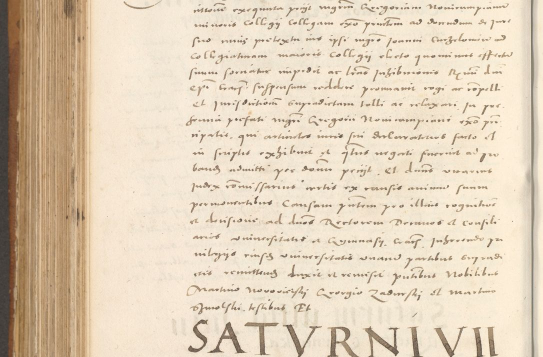 Zdjęcie nr 931 dla obiektu archiwalnego: Acta actorum, sententiarum tam diffinitivarum quam interloquutoriarum, decretorum, obligationum, quietationum et constitutionum procuratorum coram reverendo domino Andrea Przeczlauski scholastico vicarioque in spiritualibus generali Cracoviensi, ad annum Domini millesimum quingentesimum sexagesimum primum, cuius inditio quarta, pontidicatus Pii quarti, annus secundus, poeliciter sequuntur