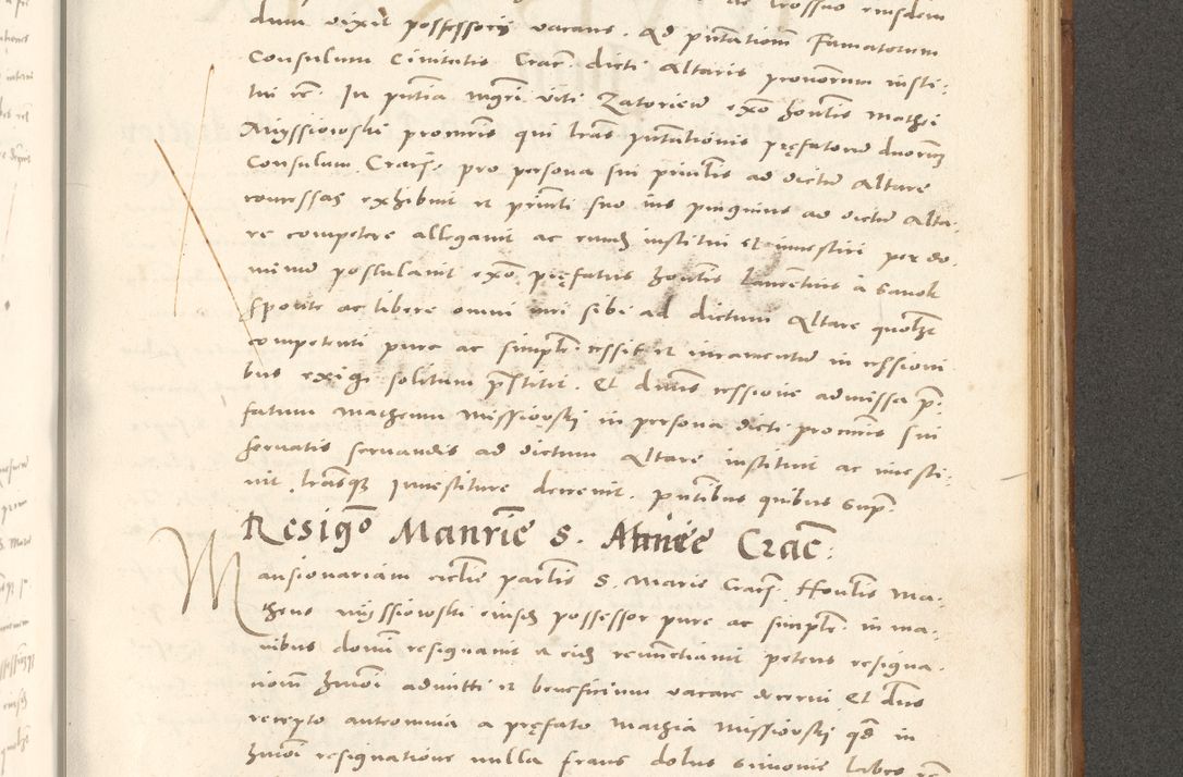 Zdjęcie nr 928 dla obiektu archiwalnego: Acta actorum, sententiarum tam diffinitivarum quam interloquutoriarum, decretorum, obligationum, quietationum et constitutionum procuratorum coram reverendo domino Andrea Przeczlauski scholastico vicarioque in spiritualibus generali Cracoviensi, ad annum Domini millesimum quingentesimum sexagesimum primum, cuius inditio quarta, pontidicatus Pii quarti, annus secundus, poeliciter sequuntur