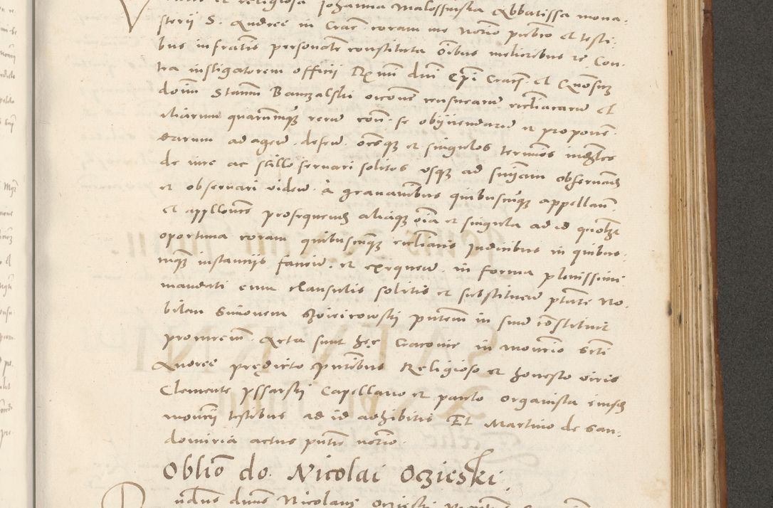 Zdjęcie nr 916 dla obiektu archiwalnego: Acta actorum, sententiarum tam diffinitivarum quam interloquutoriarum, decretorum, obligationum, quietationum et constitutionum procuratorum coram reverendo domino Andrea Przeczlauski scholastico vicarioque in spiritualibus generali Cracoviensi, ad annum Domini millesimum quingentesimum sexagesimum primum, cuius inditio quarta, pontidicatus Pii quarti, annus secundus, poeliciter sequuntur