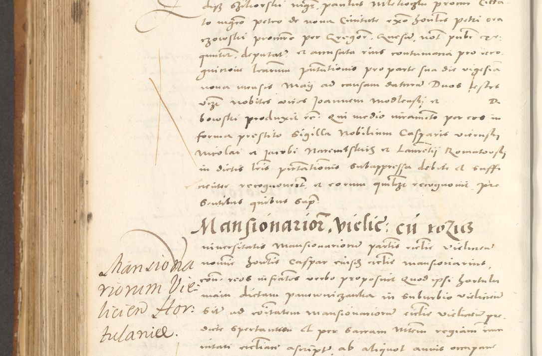 Zdjęcie nr 901 dla obiektu archiwalnego: Acta actorum, sententiarum tam diffinitivarum quam interloquutoriarum, decretorum, obligationum, quietationum et constitutionum procuratorum coram reverendo domino Andrea Przeczlauski scholastico vicarioque in spiritualibus generali Cracoviensi, ad annum Domini millesimum quingentesimum sexagesimum primum, cuius inditio quarta, pontidicatus Pii quarti, annus secundus, poeliciter sequuntur