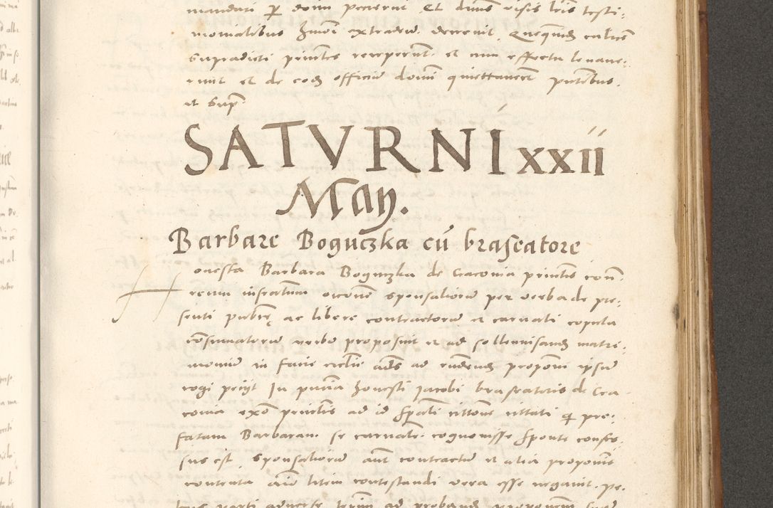 Zdjęcie nr 890 dla obiektu archiwalnego: Acta actorum, sententiarum tam diffinitivarum quam interloquutoriarum, decretorum, obligationum, quietationum et constitutionum procuratorum coram reverendo domino Andrea Przeczlauski scholastico vicarioque in spiritualibus generali Cracoviensi, ad annum Domini millesimum quingentesimum sexagesimum primum, cuius inditio quarta, pontidicatus Pii quarti, annus secundus, poeliciter sequuntur