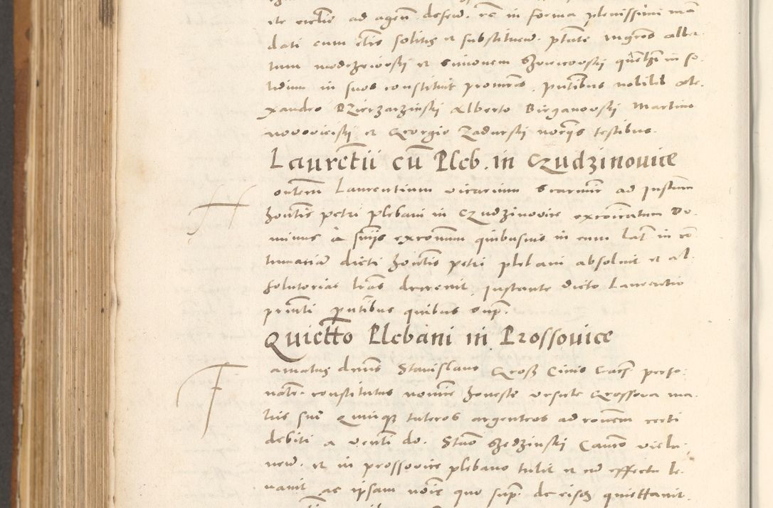 Zdjęcie nr 889 dla obiektu archiwalnego: Acta actorum, sententiarum tam diffinitivarum quam interloquutoriarum, decretorum, obligationum, quietationum et constitutionum procuratorum coram reverendo domino Andrea Przeczlauski scholastico vicarioque in spiritualibus generali Cracoviensi, ad annum Domini millesimum quingentesimum sexagesimum primum, cuius inditio quarta, pontidicatus Pii quarti, annus secundus, poeliciter sequuntur