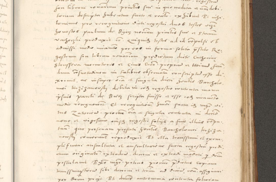 Zdjęcie nr 888 dla obiektu archiwalnego: Acta actorum, sententiarum tam diffinitivarum quam interloquutoriarum, decretorum, obligationum, quietationum et constitutionum procuratorum coram reverendo domino Andrea Przeczlauski scholastico vicarioque in spiritualibus generali Cracoviensi, ad annum Domini millesimum quingentesimum sexagesimum primum, cuius inditio quarta, pontidicatus Pii quarti, annus secundus, poeliciter sequuntur