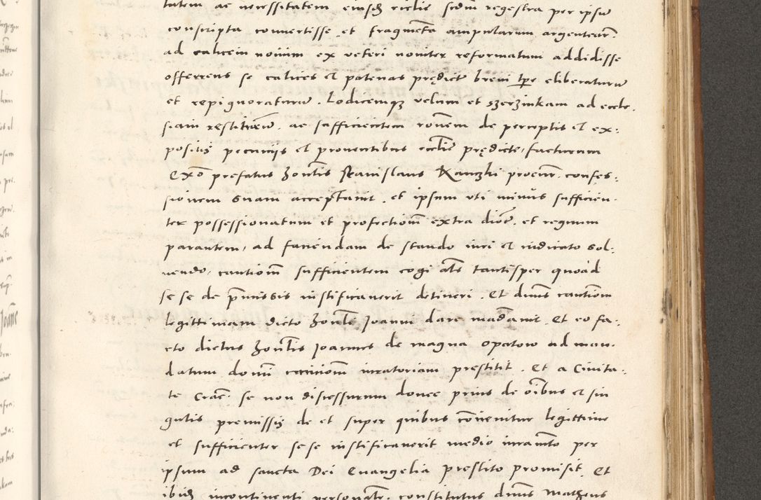 Zdjęcie nr 880 dla obiektu archiwalnego: Acta actorum, sententiarum tam diffinitivarum quam interloquutoriarum, decretorum, obligationum, quietationum et constitutionum procuratorum coram reverendo domino Andrea Przeczlauski scholastico vicarioque in spiritualibus generali Cracoviensi, ad annum Domini millesimum quingentesimum sexagesimum primum, cuius inditio quarta, pontidicatus Pii quarti, annus secundus, poeliciter sequuntur