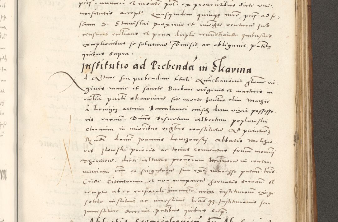 Zdjęcie nr 878 dla obiektu archiwalnego: Acta actorum, sententiarum tam diffinitivarum quam interloquutoriarum, decretorum, obligationum, quietationum et constitutionum procuratorum coram reverendo domino Andrea Przeczlauski scholastico vicarioque in spiritualibus generali Cracoviensi, ad annum Domini millesimum quingentesimum sexagesimum primum, cuius inditio quarta, pontidicatus Pii quarti, annus secundus, poeliciter sequuntur