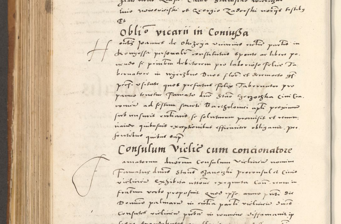 Zdjęcie nr 873 dla obiektu archiwalnego: Acta actorum, sententiarum tam diffinitivarum quam interloquutoriarum, decretorum, obligationum, quietationum et constitutionum procuratorum coram reverendo domino Andrea Przeczlauski scholastico vicarioque in spiritualibus generali Cracoviensi, ad annum Domini millesimum quingentesimum sexagesimum primum, cuius inditio quarta, pontidicatus Pii quarti, annus secundus, poeliciter sequuntur