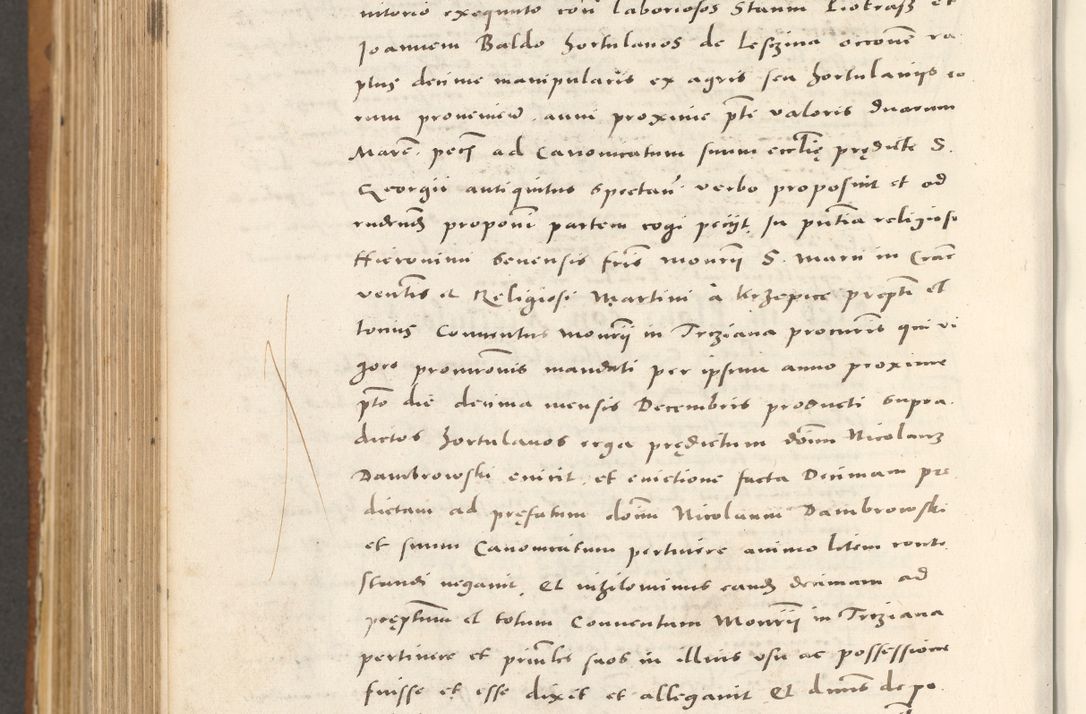 Zdjęcie nr 865 dla obiektu archiwalnego: Acta actorum, sententiarum tam diffinitivarum quam interloquutoriarum, decretorum, obligationum, quietationum et constitutionum procuratorum coram reverendo domino Andrea Przeczlauski scholastico vicarioque in spiritualibus generali Cracoviensi, ad annum Domini millesimum quingentesimum sexagesimum primum, cuius inditio quarta, pontidicatus Pii quarti, annus secundus, poeliciter sequuntur
