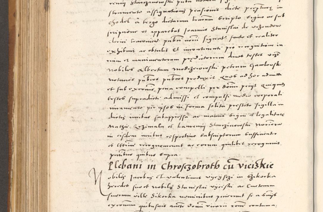 Zdjęcie nr 863 dla obiektu archiwalnego: Acta actorum, sententiarum tam diffinitivarum quam interloquutoriarum, decretorum, obligationum, quietationum et constitutionum procuratorum coram reverendo domino Andrea Przeczlauski scholastico vicarioque in spiritualibus generali Cracoviensi, ad annum Domini millesimum quingentesimum sexagesimum primum, cuius inditio quarta, pontidicatus Pii quarti, annus secundus, poeliciter sequuntur