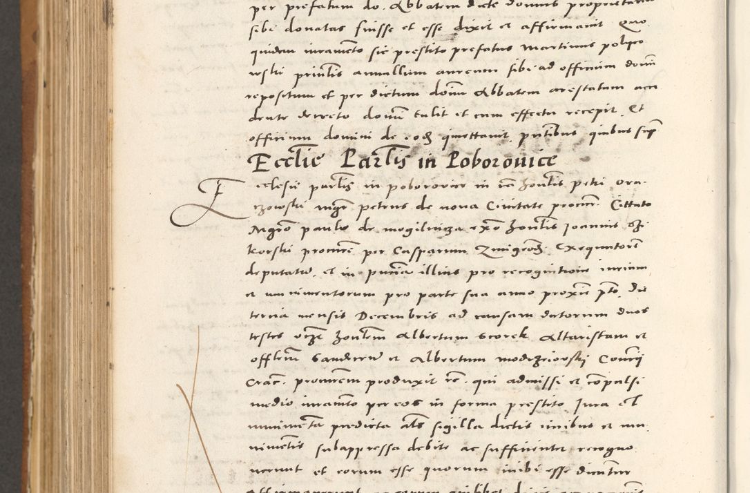 Zdjęcie nr 853 dla obiektu archiwalnego: Acta actorum, sententiarum tam diffinitivarum quam interloquutoriarum, decretorum, obligationum, quietationum et constitutionum procuratorum coram reverendo domino Andrea Przeczlauski scholastico vicarioque in spiritualibus generali Cracoviensi, ad annum Domini millesimum quingentesimum sexagesimum primum, cuius inditio quarta, pontidicatus Pii quarti, annus secundus, poeliciter sequuntur
