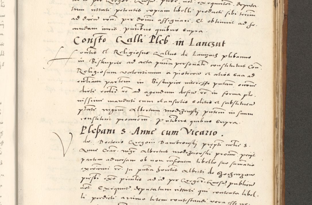 Zdjęcie nr 812 dla obiektu archiwalnego: Acta actorum, sententiarum tam diffinitivarum quam interloquutoriarum, decretorum, obligationum, quietationum et constitutionum procuratorum coram reverendo domino Andrea Przeczlauski scholastico vicarioque in spiritualibus generali Cracoviensi, ad annum Domini millesimum quingentesimum sexagesimum primum, cuius inditio quarta, pontidicatus Pii quarti, annus secundus, poeliciter sequuntur