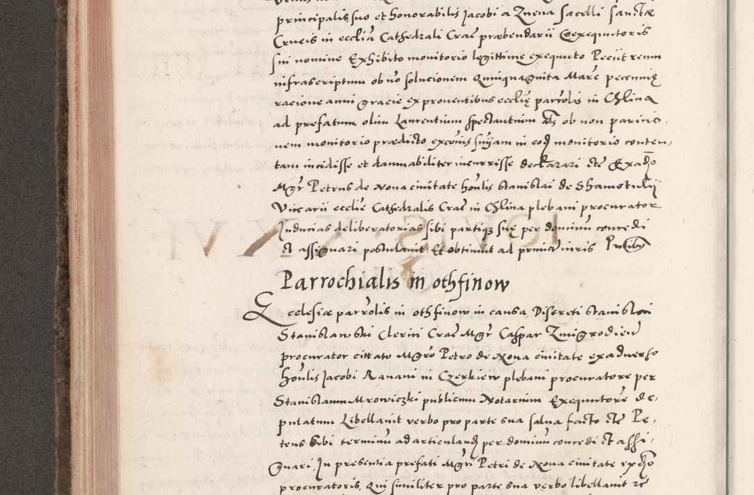 Zdjęcie nr 398 dla obiektu archiwalnego: Acta actorum causarum, sententiarum tam diffinitivarum quam interloquutoriarum, decretorum, obligationum, quietationum, constitutionum procuratorum etc. coram reverendo domino Martino Izdbienski de Russiecz archidiacono Posnaniensi, custode et in spiritualibus vicario generali Cracoviensi, ad annum Domini millesimum quingesimum sexagesimum quintum, cuius indictio octava, pontificatus Pii pape, annus sextus, continuantur