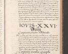 Zdjęcie nr 397 dla obiektu archiwalnego: Acta actorum causarum, sententiarum tam diffinitivarum quam interloquutoriarum, decretorum, obligationum, quietationum, constitutionum procuratorum etc. coram reverendo domino Martino Izdbienski de Russiecz archidiacono Posnaniensi, custode et in spiritualibus vicario generali Cracoviensi, ad annum Domini millesimum quingesimum sexagesimum quintum, cuius indictio octava, pontificatus Pii pape, annus sextus, continuantur