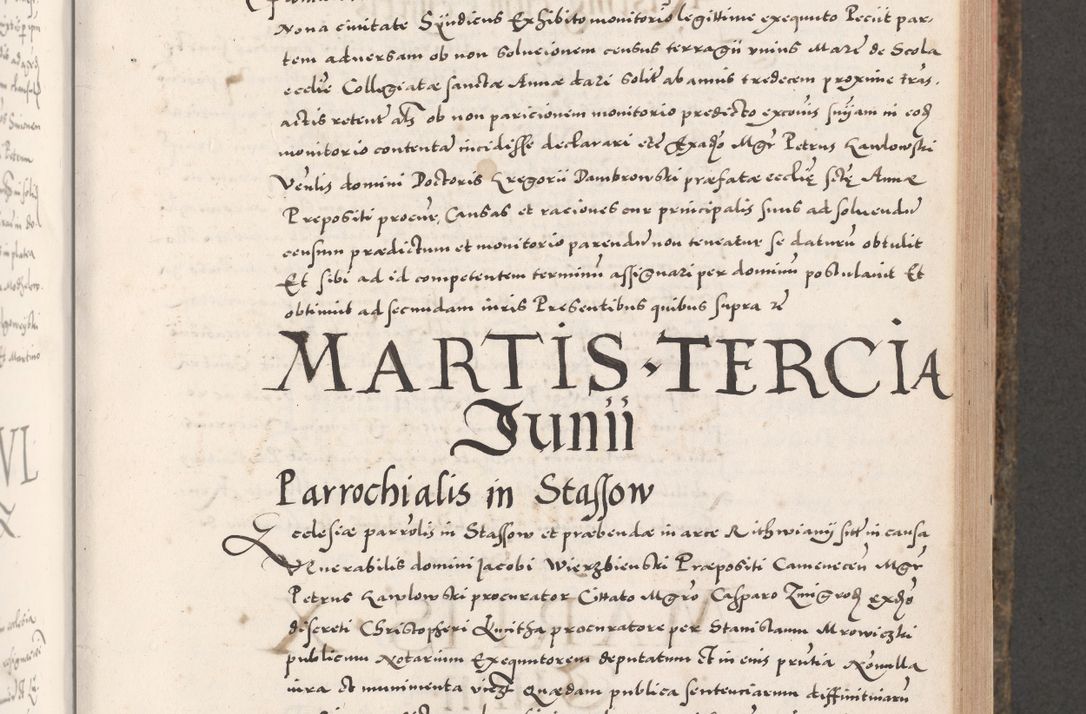 Zdjęcie nr 387 dla obiektu archiwalnego: Acta actorum causarum, sententiarum tam diffinitivarum quam interloquutoriarum, decretorum, obligationum, quietationum, constitutionum procuratorum etc. coram reverendo domino Martino Izdbienski de Russiecz archidiacono Posnaniensi, custode et in spiritualibus vicario generali Cracoviensi, ad annum Domini millesimum quingesimum sexagesimum quintum, cuius indictio octava, pontificatus Pii pape, annus sextus, continuantur