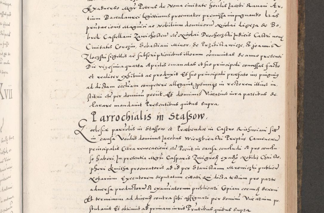 Zdjęcie nr 383 dla obiektu archiwalnego: Acta actorum causarum, sententiarum tam diffinitivarum quam interloquutoriarum, decretorum, obligationum, quietationum, constitutionum procuratorum etc. coram reverendo domino Martino Izdbienski de Russiecz archidiacono Posnaniensi, custode et in spiritualibus vicario generali Cracoviensi, ad annum Domini millesimum quingesimum sexagesimum quintum, cuius indictio octava, pontificatus Pii pape, annus sextus, continuantur