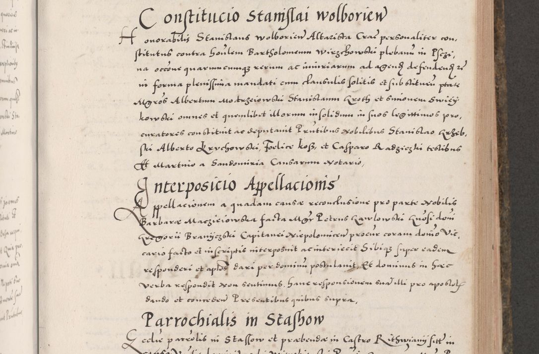 Zdjęcie nr 377 dla obiektu archiwalnego: Acta actorum causarum, sententiarum tam diffinitivarum quam interloquutoriarum, decretorum, obligationum, quietationum, constitutionum procuratorum etc. coram reverendo domino Martino Izdbienski de Russiecz archidiacono Posnaniensi, custode et in spiritualibus vicario generali Cracoviensi, ad annum Domini millesimum quingesimum sexagesimum quintum, cuius indictio octava, pontificatus Pii pape, annus sextus, continuantur