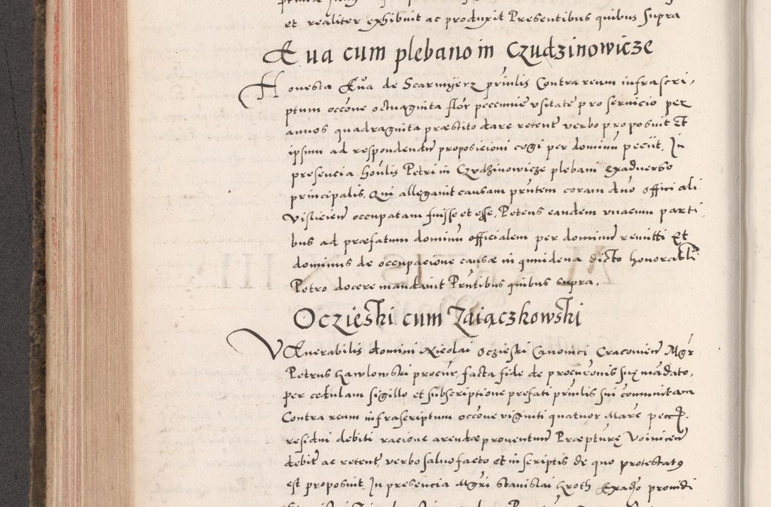 Zdjęcie nr 372 dla obiektu archiwalnego: Acta actorum causarum, sententiarum tam diffinitivarum quam interloquutoriarum, decretorum, obligationum, quietationum, constitutionum procuratorum etc. coram reverendo domino Martino Izdbienski de Russiecz archidiacono Posnaniensi, custode et in spiritualibus vicario generali Cracoviensi, ad annum Domini millesimum quingesimum sexagesimum quintum, cuius indictio octava, pontificatus Pii pape, annus sextus, continuantur