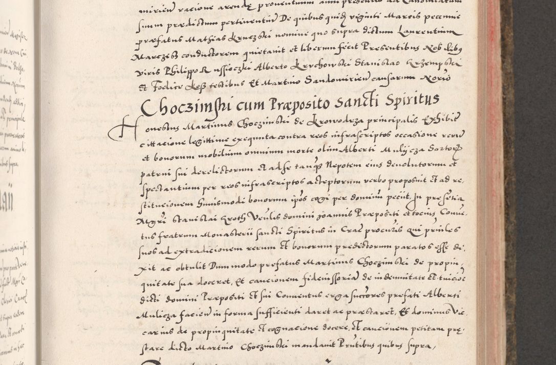Zdjęcie nr 369 dla obiektu archiwalnego: Acta actorum causarum, sententiarum tam diffinitivarum quam interloquutoriarum, decretorum, obligationum, quietationum, constitutionum procuratorum etc. coram reverendo domino Martino Izdbienski de Russiecz archidiacono Posnaniensi, custode et in spiritualibus vicario generali Cracoviensi, ad annum Domini millesimum quingesimum sexagesimum quintum, cuius indictio octava, pontificatus Pii pape, annus sextus, continuantur