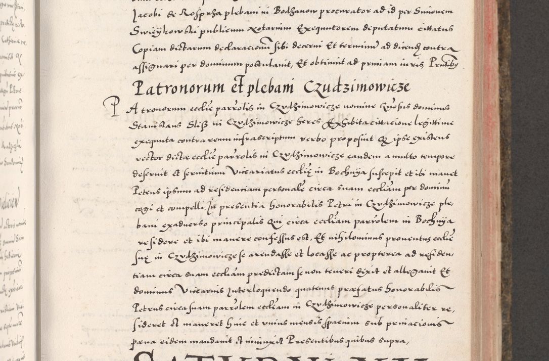 Zdjęcie nr 363 dla obiektu archiwalnego: Acta actorum causarum, sententiarum tam diffinitivarum quam interloquutoriarum, decretorum, obligationum, quietationum, constitutionum procuratorum etc. coram reverendo domino Martino Izdbienski de Russiecz archidiacono Posnaniensi, custode et in spiritualibus vicario generali Cracoviensi, ad annum Domini millesimum quingesimum sexagesimum quintum, cuius indictio octava, pontificatus Pii pape, annus sextus, continuantur