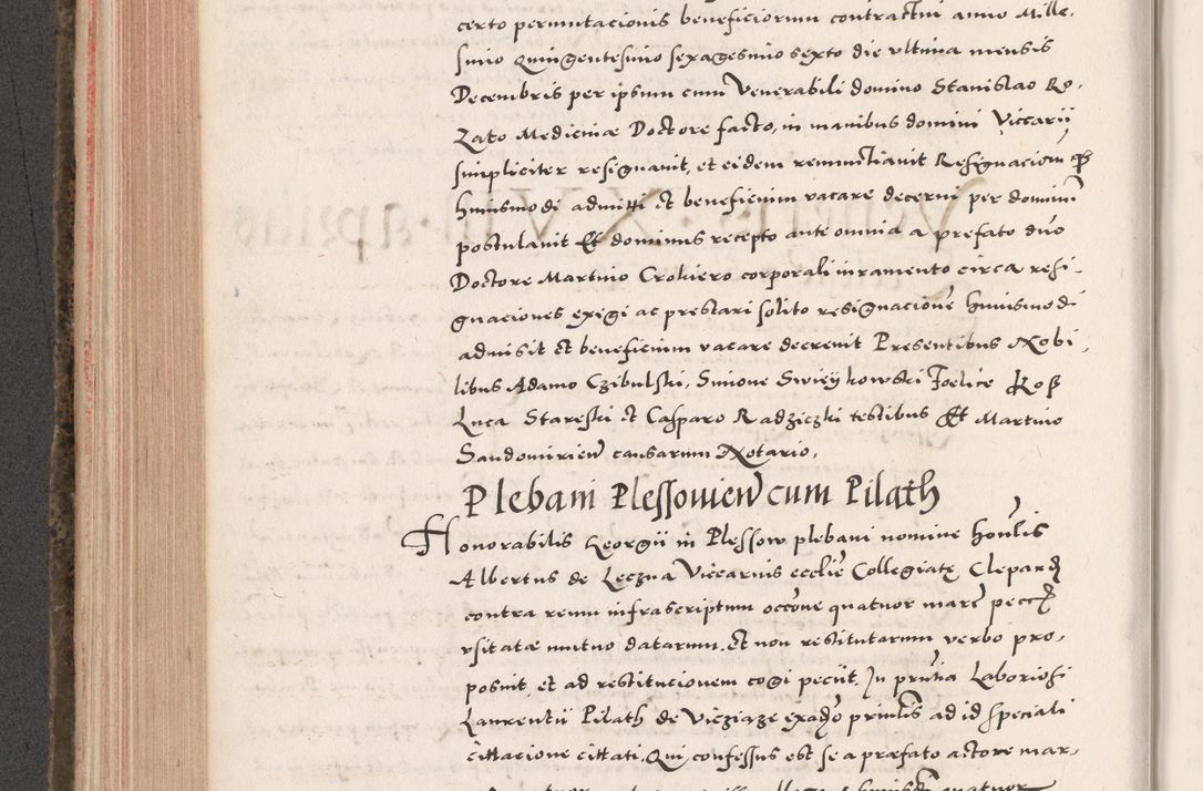 Zdjęcie nr 358 dla obiektu archiwalnego: Acta actorum causarum, sententiarum tam diffinitivarum quam interloquutoriarum, decretorum, obligationum, quietationum, constitutionum procuratorum etc. coram reverendo domino Martino Izdbienski de Russiecz archidiacono Posnaniensi, custode et in spiritualibus vicario generali Cracoviensi, ad annum Domini millesimum quingesimum sexagesimum quintum, cuius indictio octava, pontificatus Pii pape, annus sextus, continuantur
