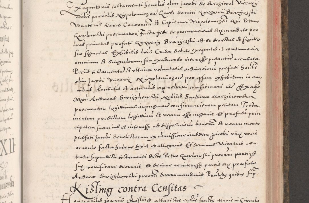 Zdjęcie nr 353 dla obiektu archiwalnego: Acta actorum causarum, sententiarum tam diffinitivarum quam interloquutoriarum, decretorum, obligationum, quietationum, constitutionum procuratorum etc. coram reverendo domino Martino Izdbienski de Russiecz archidiacono Posnaniensi, custode et in spiritualibus vicario generali Cracoviensi, ad annum Domini millesimum quingesimum sexagesimum quintum, cuius indictio octava, pontificatus Pii pape, annus sextus, continuantur