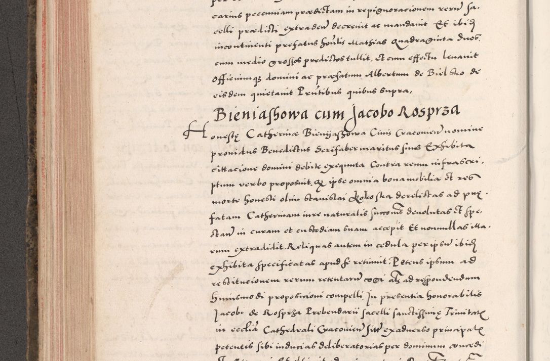 Zdjęcie nr 336 dla obiektu archiwalnego: Acta actorum causarum, sententiarum tam diffinitivarum quam interloquutoriarum, decretorum, obligationum, quietationum, constitutionum procuratorum etc. coram reverendo domino Martino Izdbienski de Russiecz archidiacono Posnaniensi, custode et in spiritualibus vicario generali Cracoviensi, ad annum Domini millesimum quingesimum sexagesimum quintum, cuius indictio octava, pontificatus Pii pape, annus sextus, continuantur