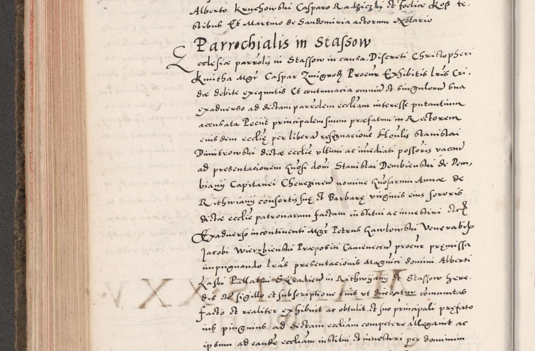 Zdjęcie nr 328 dla obiektu archiwalnego: Acta actorum causarum, sententiarum tam diffinitivarum quam interloquutoriarum, decretorum, obligationum, quietationum, constitutionum procuratorum etc. coram reverendo domino Martino Izdbienski de Russiecz archidiacono Posnaniensi, custode et in spiritualibus vicario generali Cracoviensi, ad annum Domini millesimum quingesimum sexagesimum quintum, cuius indictio octava, pontificatus Pii pape, annus sextus, continuantur