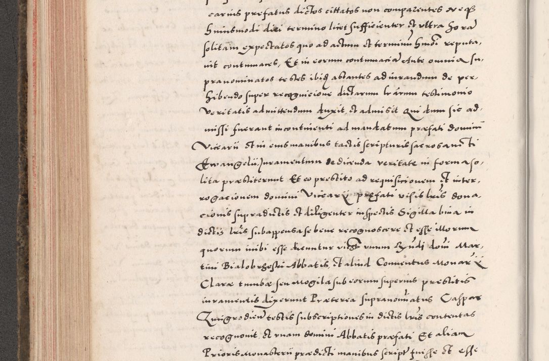 Zdjęcie nr 318 dla obiektu archiwalnego: Acta actorum causarum, sententiarum tam diffinitivarum quam interloquutoriarum, decretorum, obligationum, quietationum, constitutionum procuratorum etc. coram reverendo domino Martino Izdbienski de Russiecz archidiacono Posnaniensi, custode et in spiritualibus vicario generali Cracoviensi, ad annum Domini millesimum quingesimum sexagesimum quintum, cuius indictio octava, pontificatus Pii pape, annus sextus, continuantur