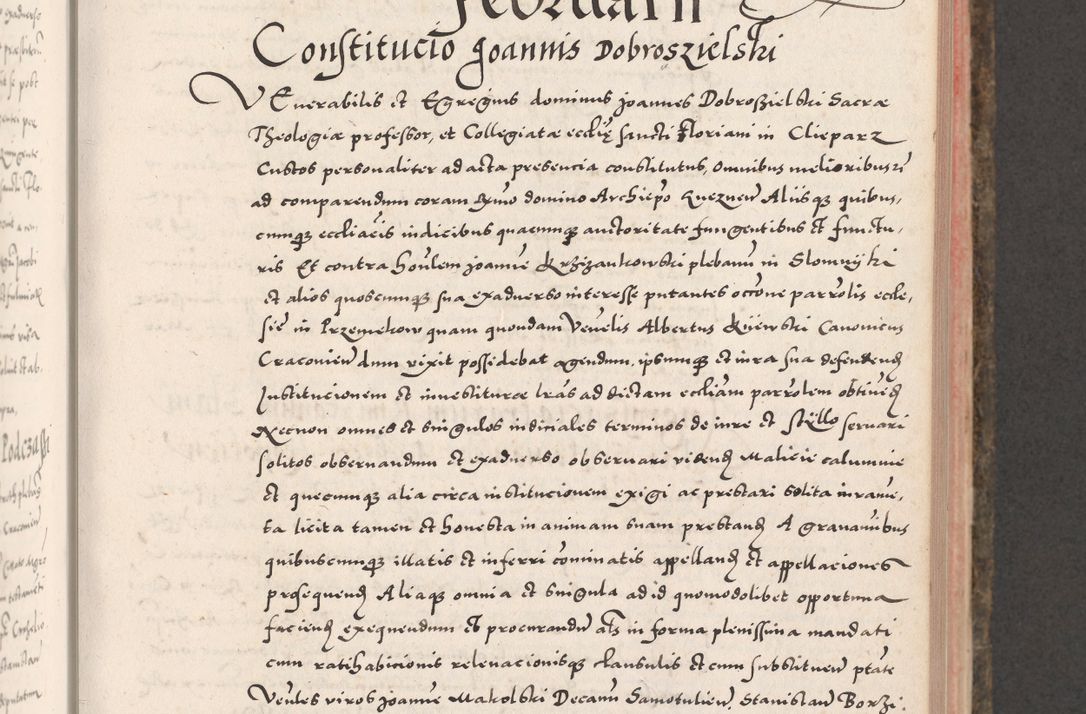 Zdjęcie nr 315 dla obiektu archiwalnego: Acta actorum causarum, sententiarum tam diffinitivarum quam interloquutoriarum, decretorum, obligationum, quietationum, constitutionum procuratorum etc. coram reverendo domino Martino Izdbienski de Russiecz archidiacono Posnaniensi, custode et in spiritualibus vicario generali Cracoviensi, ad annum Domini millesimum quingesimum sexagesimum quintum, cuius indictio octava, pontificatus Pii pape, annus sextus, continuantur