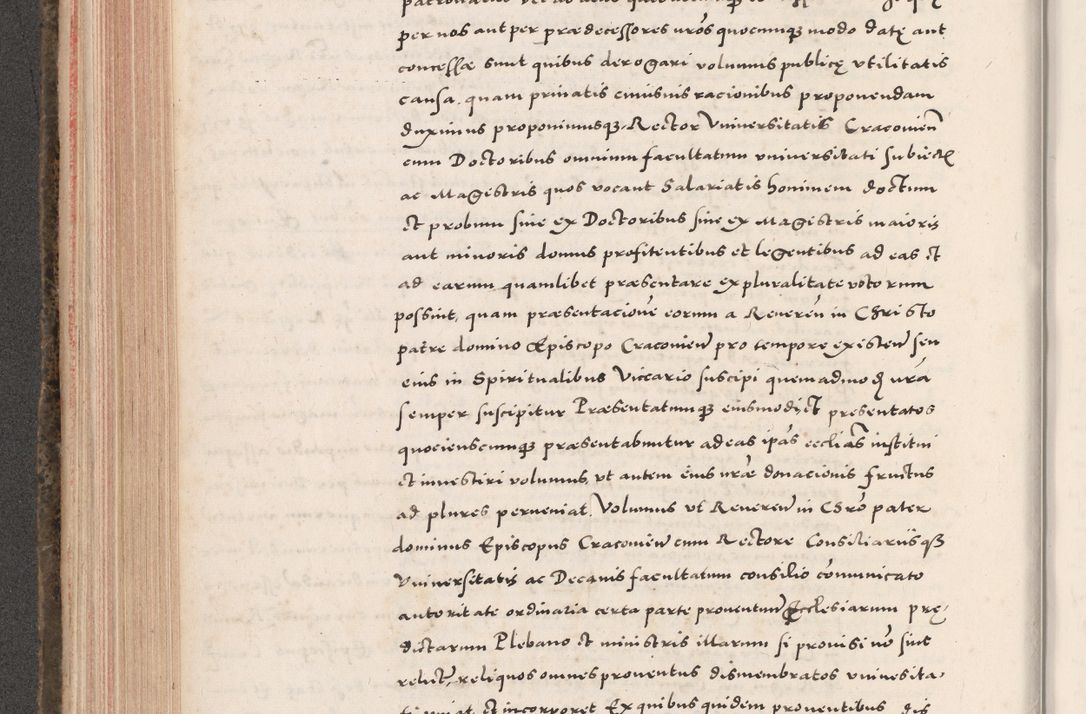 Zdjęcie nr 306 dla obiektu archiwalnego: Acta actorum causarum, sententiarum tam diffinitivarum quam interloquutoriarum, decretorum, obligationum, quietationum, constitutionum procuratorum etc. coram reverendo domino Martino Izdbienski de Russiecz archidiacono Posnaniensi, custode et in spiritualibus vicario generali Cracoviensi, ad annum Domini millesimum quingesimum sexagesimum quintum, cuius indictio octava, pontificatus Pii pape, annus sextus, continuantur